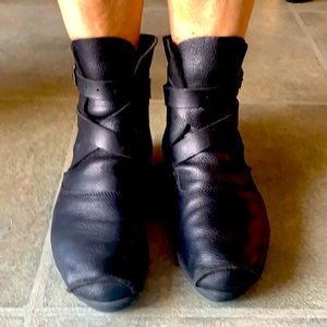 Black Trippen Ankle Boots